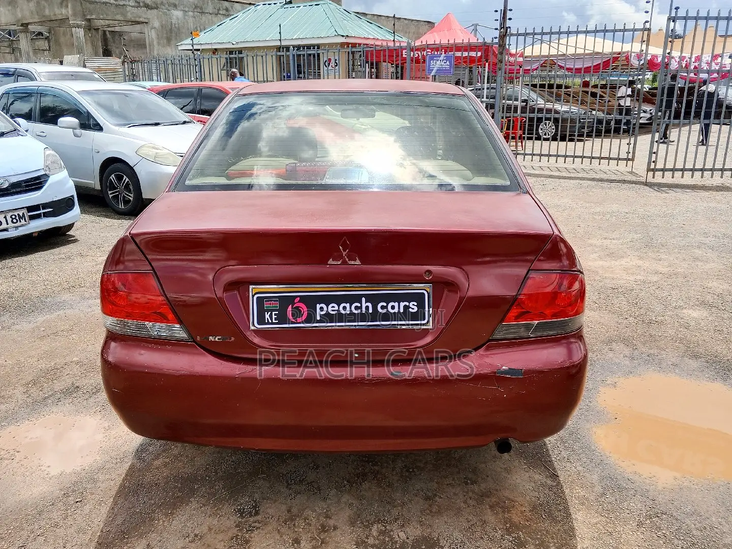 Mitsubishi Lancer 2004 Maroon