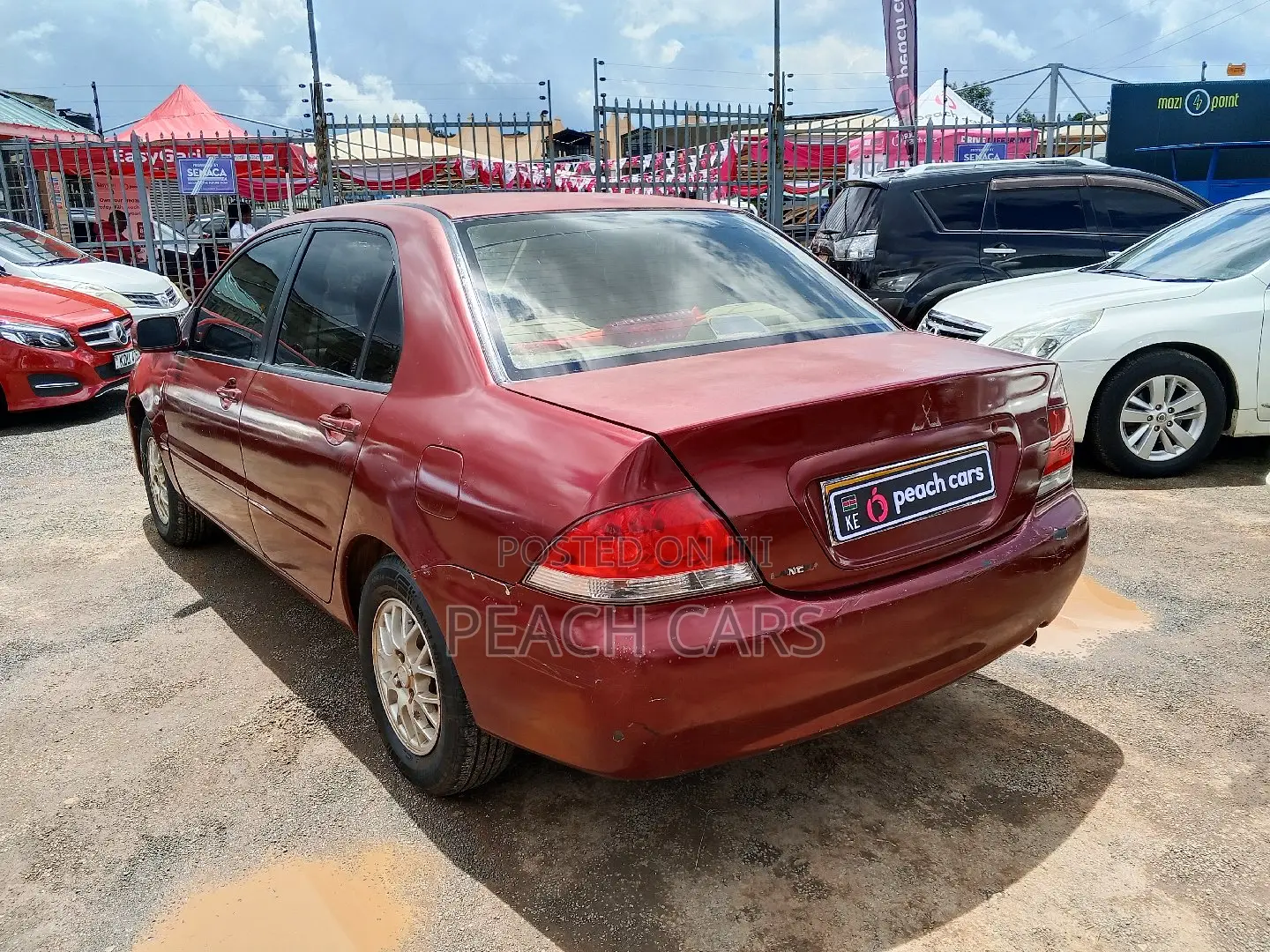 Mitsubishi Lancer 2004 Maroon