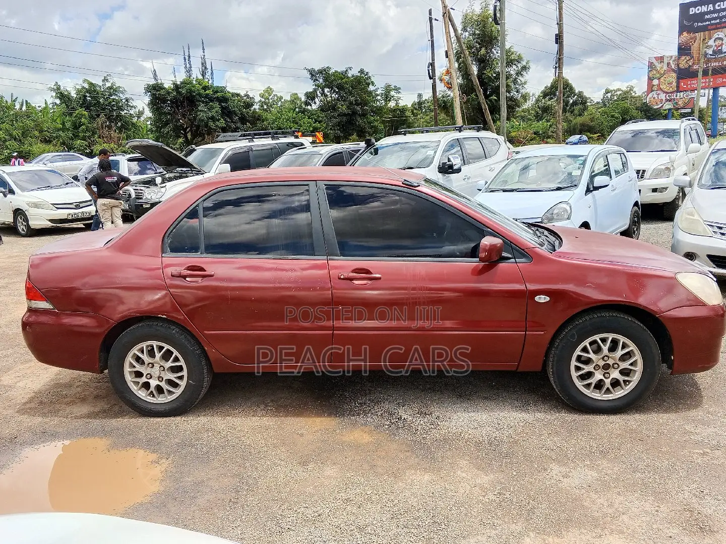Mitsubishi Lancer 2004 Maroon