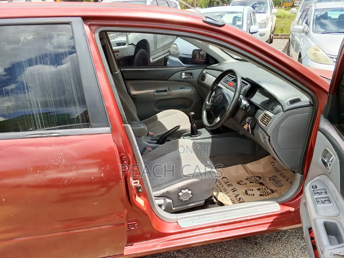 Mitsubishi Lancer 2004 Maroon