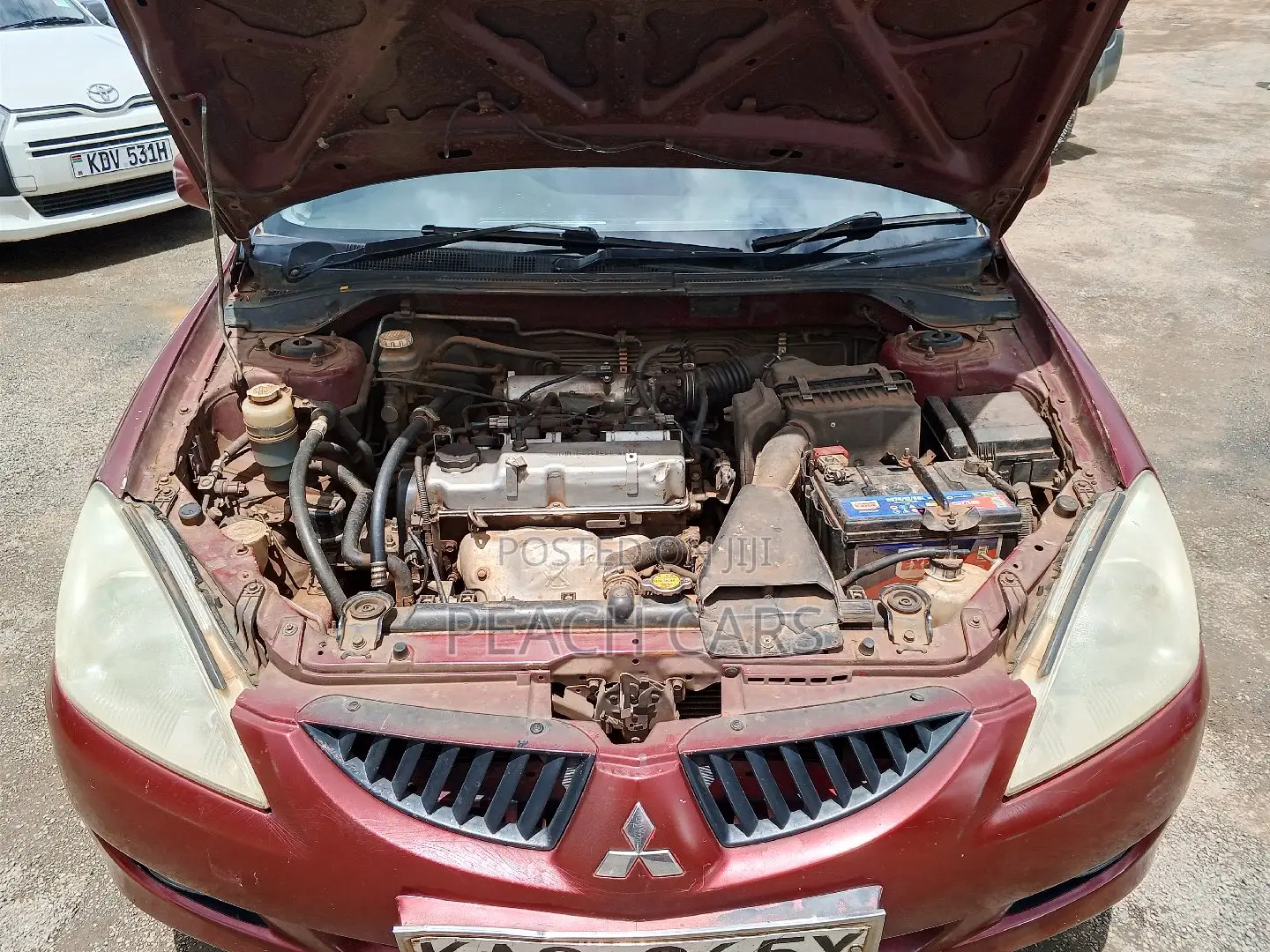 Mitsubishi Lancer 2004 Maroon