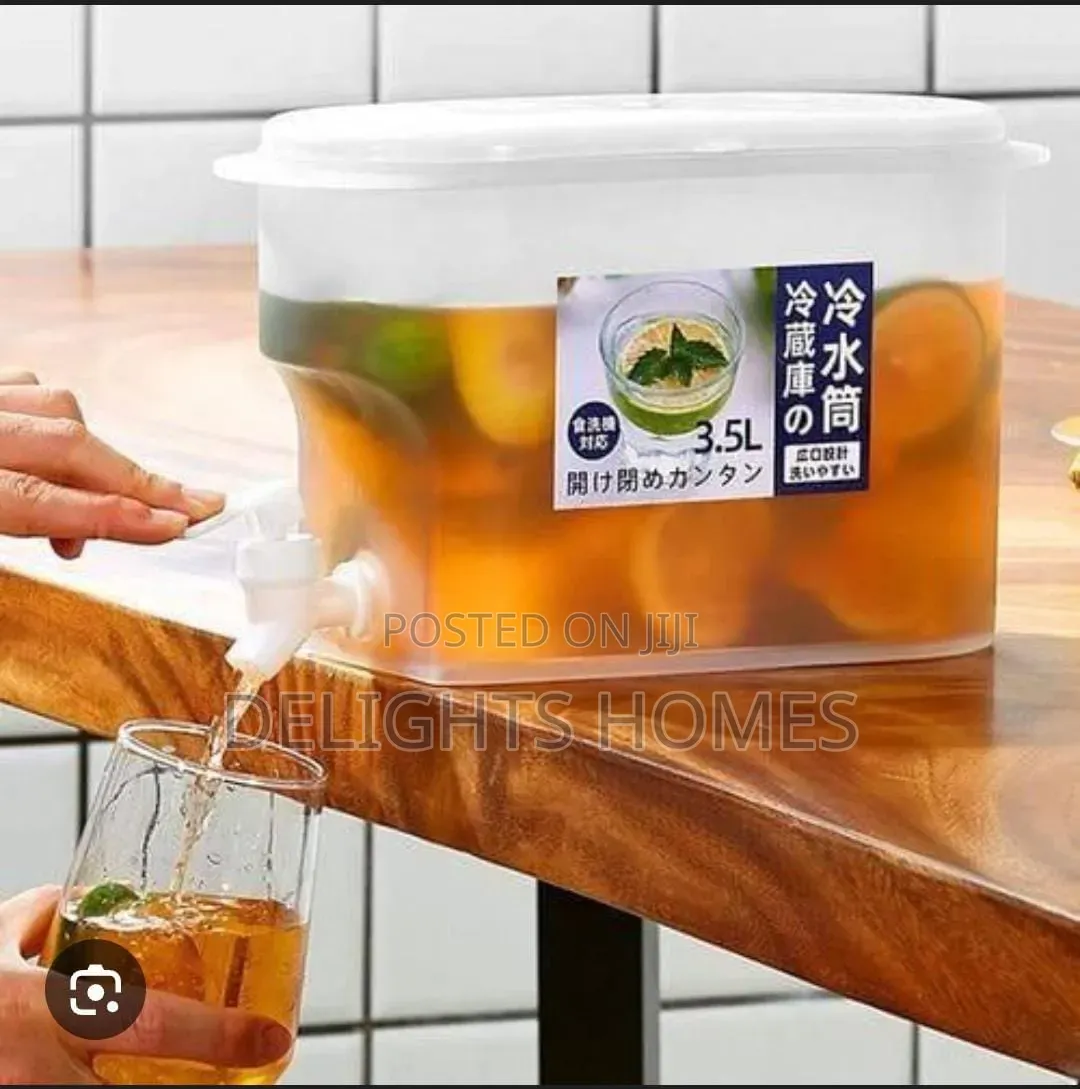 3.5l Table Top or Fridge Container With Dispenser Tap_pa