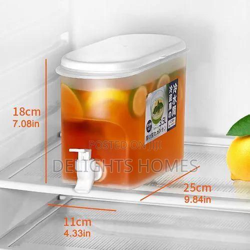 3.5l Table Top or Fridge Container With Dispenser Tap_pa - thumbnail 2