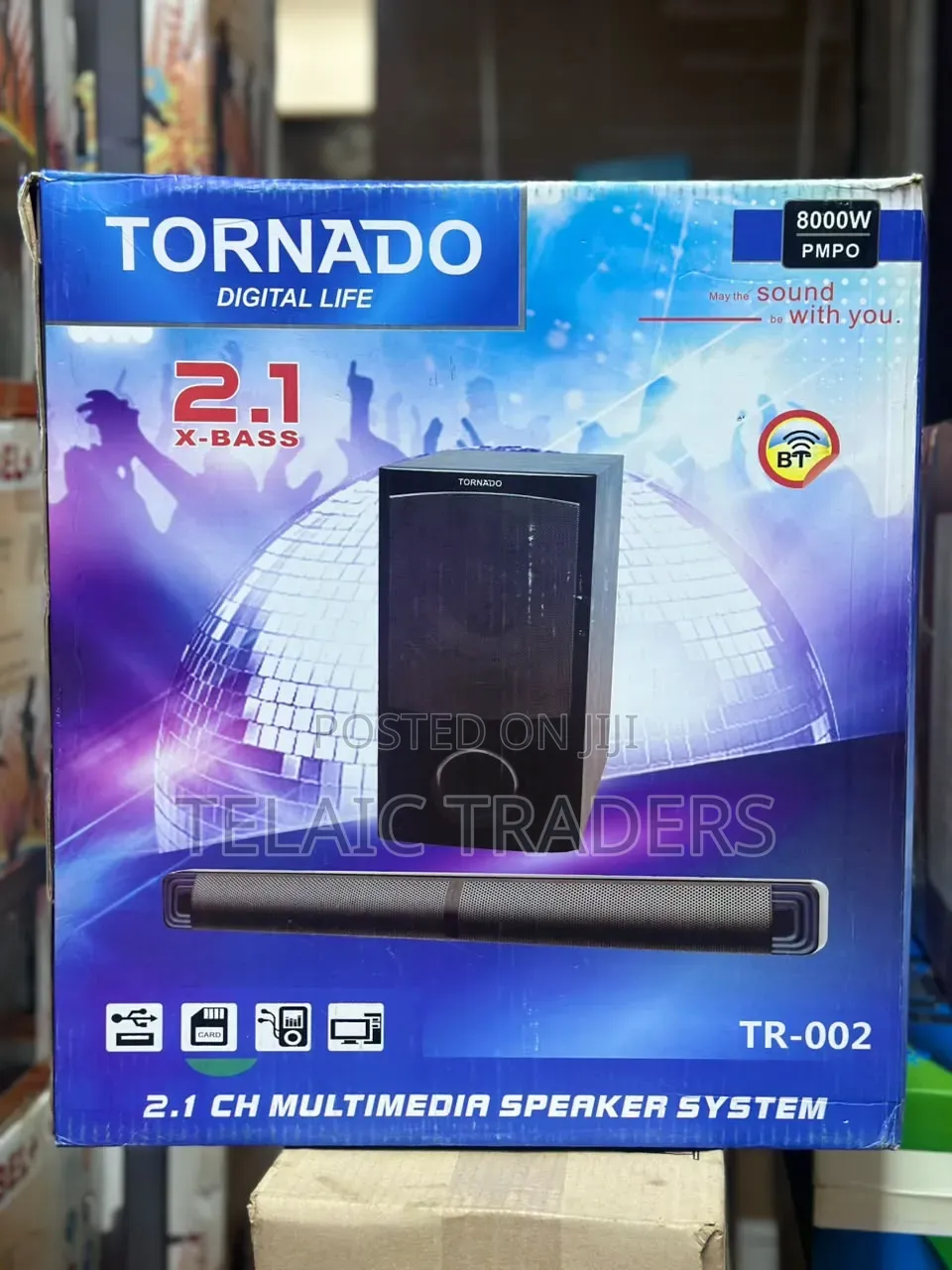 Tornado Tr-002 2.1 Multimedia Speaker System