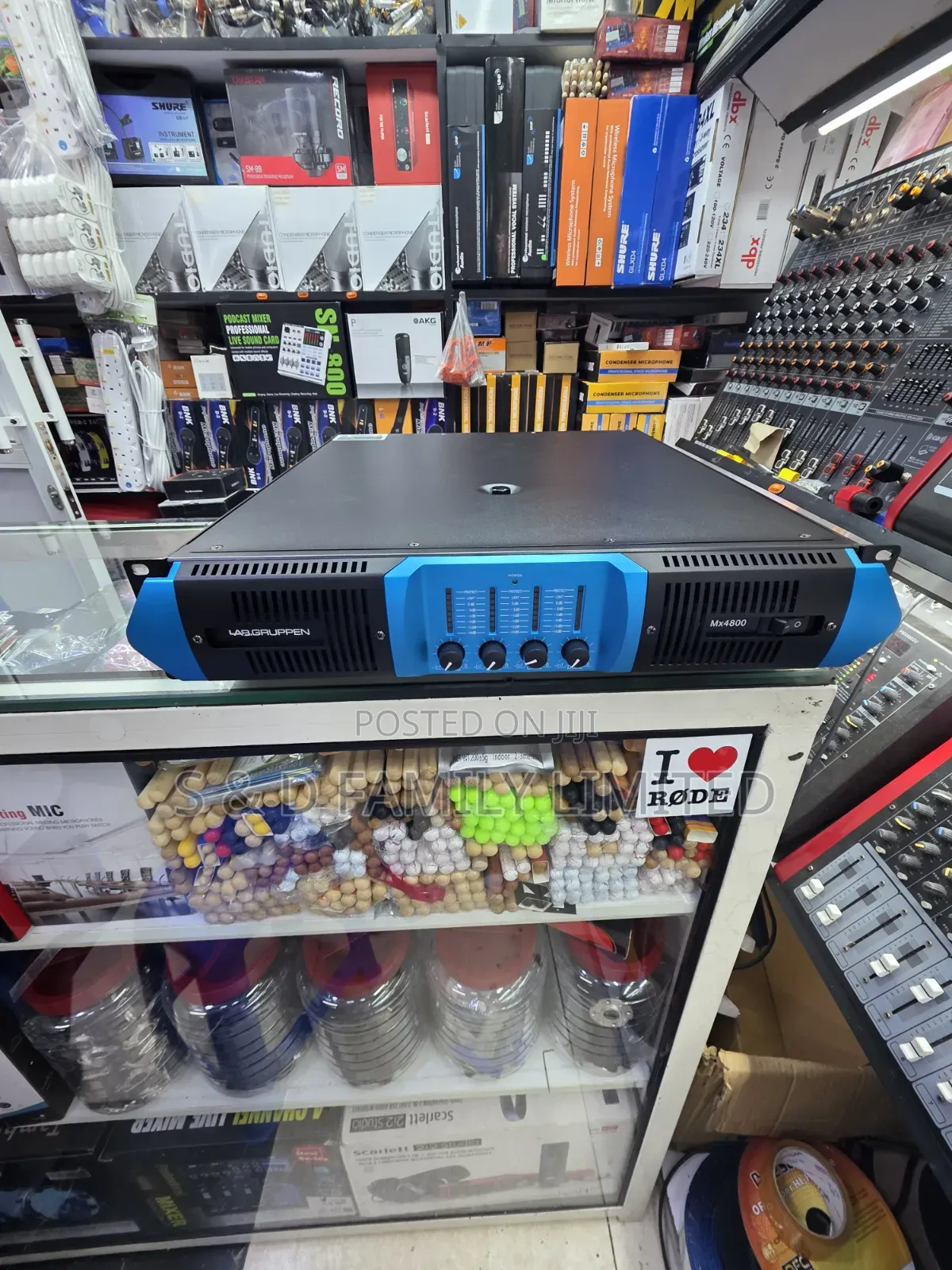 Labgruppen Mx4800 Four Channels Power Amplifier