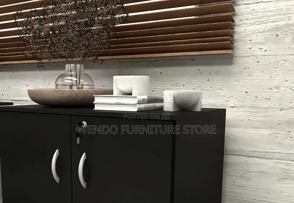 Office Cabinet; Wooden Home Office Filing Cabinet With Two Doors