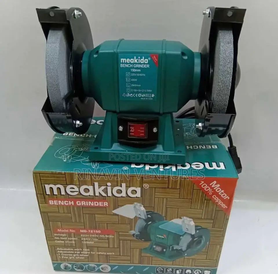 Meakida 150mm (6-Inch) Bench Grinder
