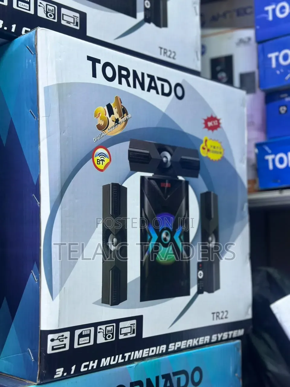 Tornado Tr22 3.1 Multimedia Speaker System