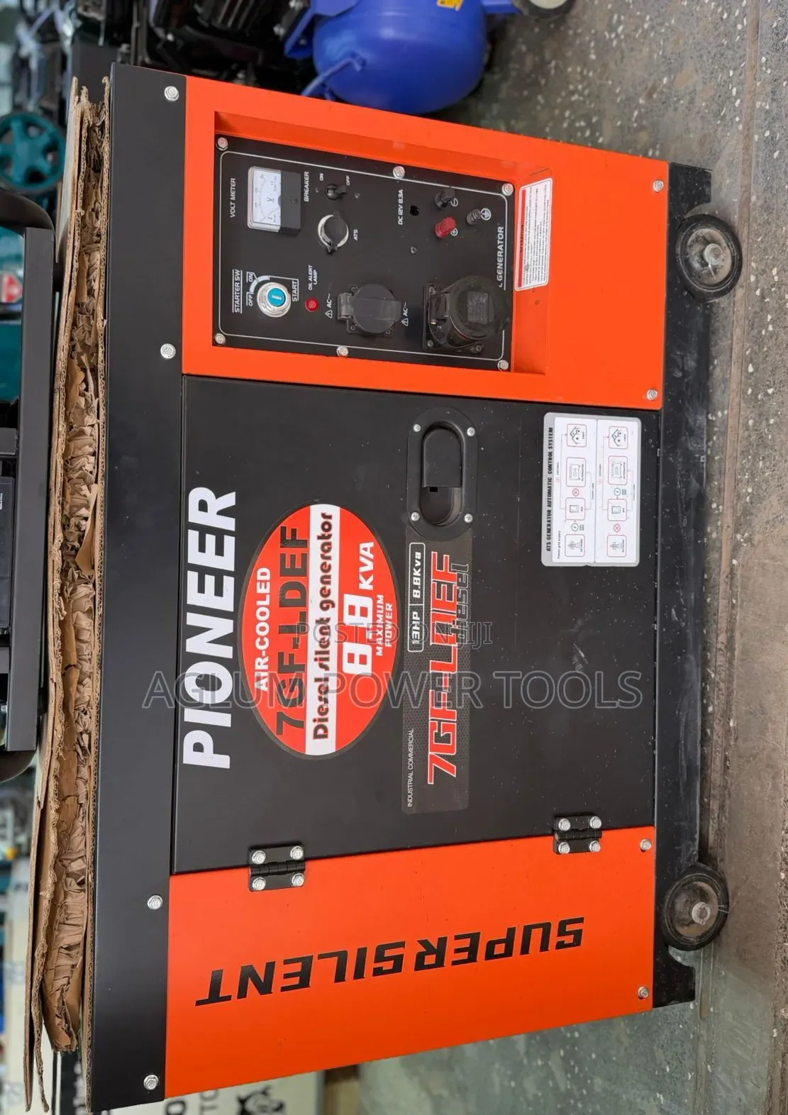 Pioneer Generator 8.8 Kva With Ats