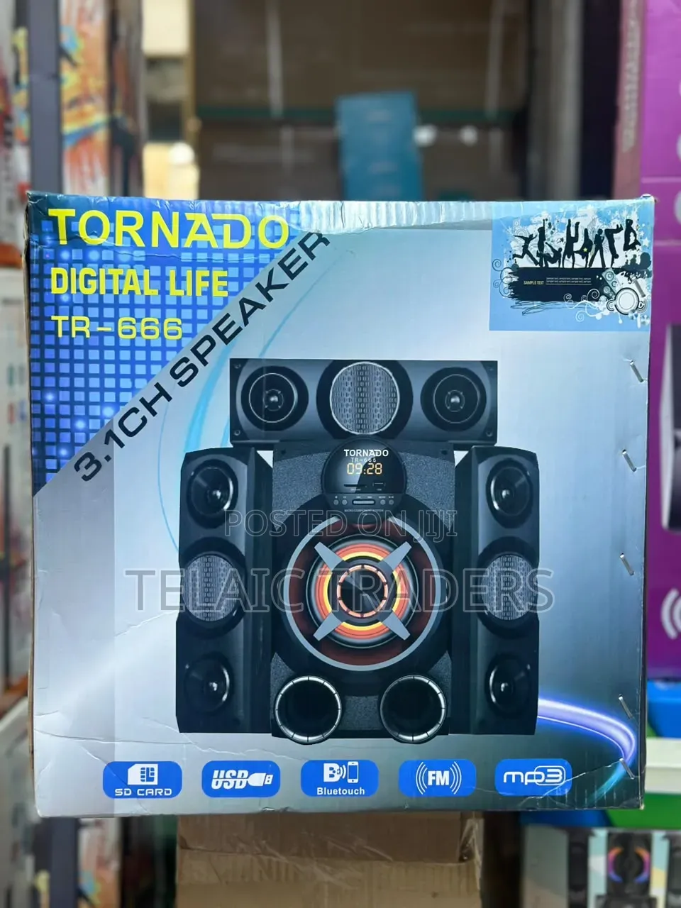Tornado Tr666 Multimedia Speaker System