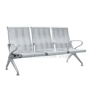 Office Benches; Three Seaters Office Reception Indoor Bench