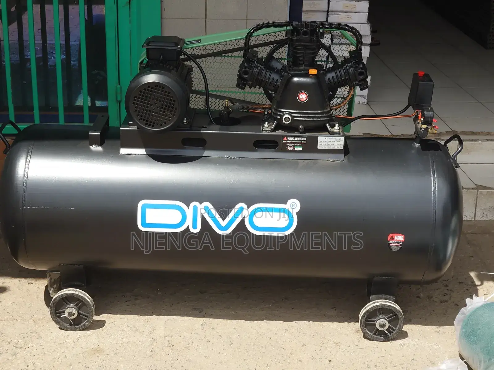 Divo Italy Electric Air Compressor 100l