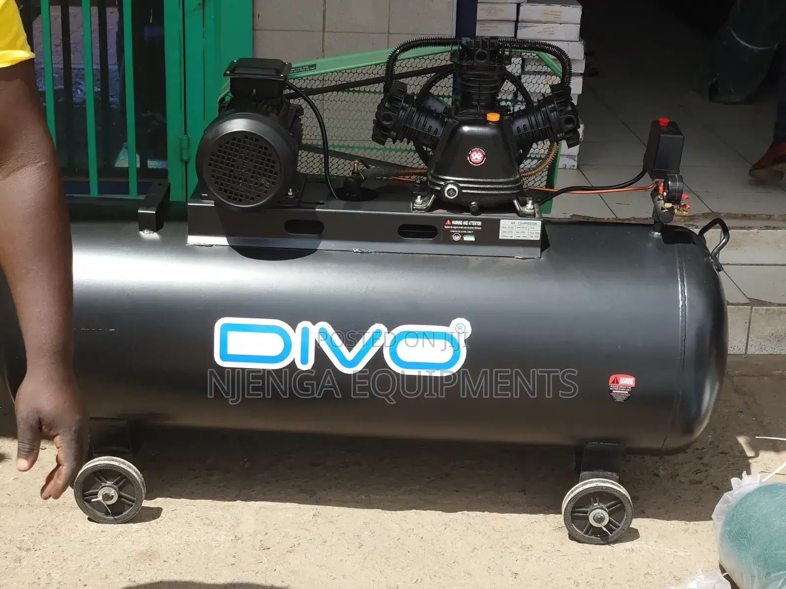 Divo Italy Electric Air Compressor 100l