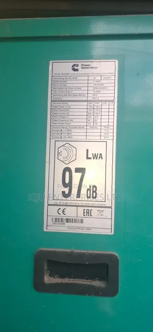 150kva Cummins Silent Diesel Generator | 3 Phase | Soundproof Canopy