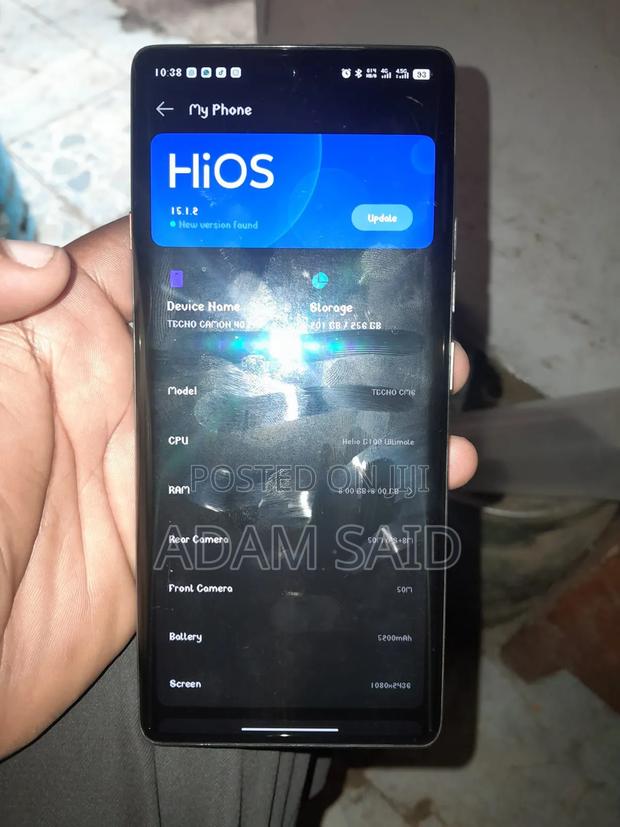Tecno Camon 40 Pro 4G 256 GB Silver - thumbnail 2