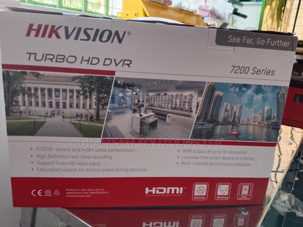 8-Ch 720p 1u H.265 DVR