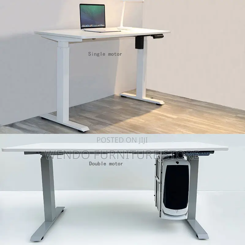 Office Desk; 1.2 Meters Electric Adjustable Home Office Flex Desk