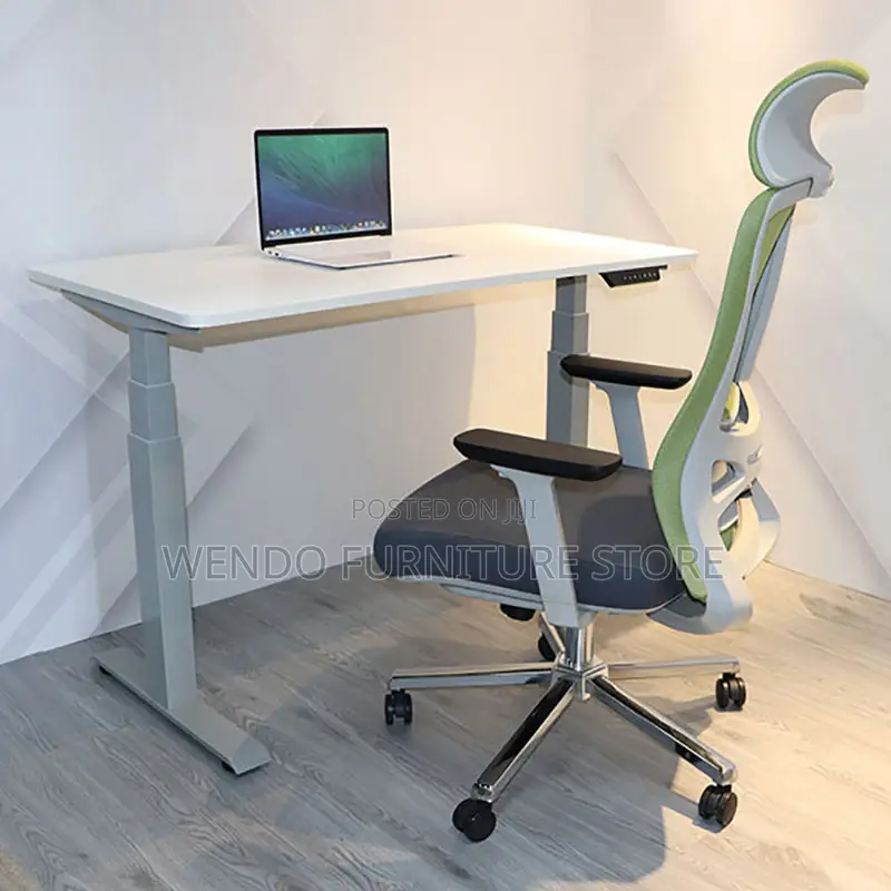 Office Desk; 1.2 Meters Electric Adjustable Home Office Flex Desk