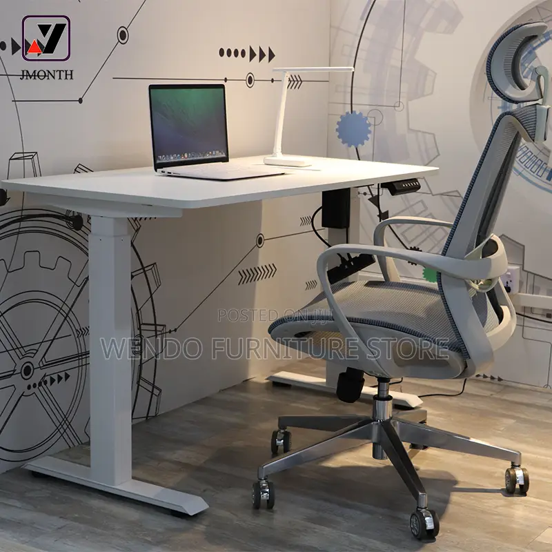 Office Desk; 1.2 Meters Electric Adjustable Home Office Flex Desk