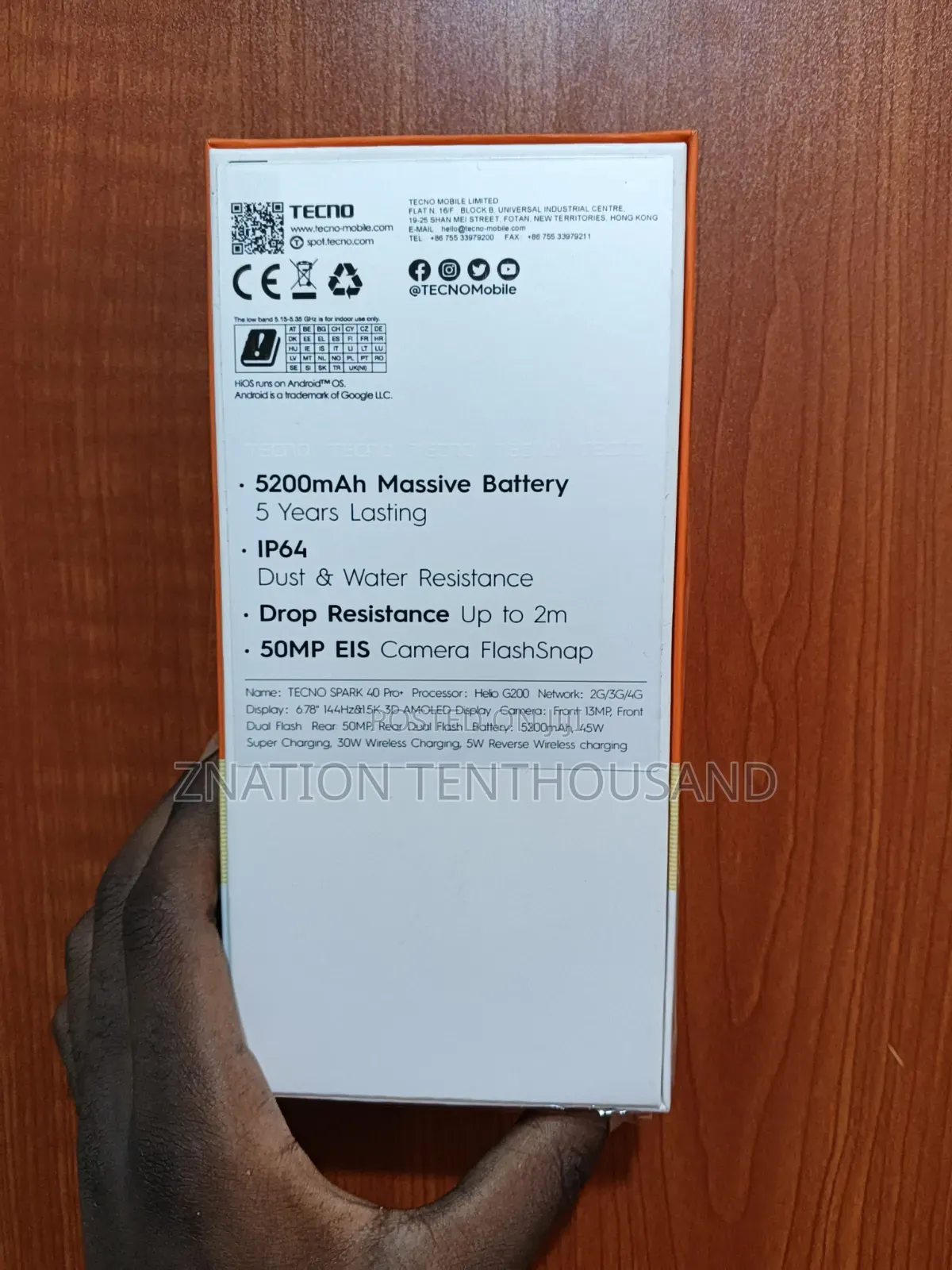 Tecno Spark 40 Pro+ 256 GB Silver