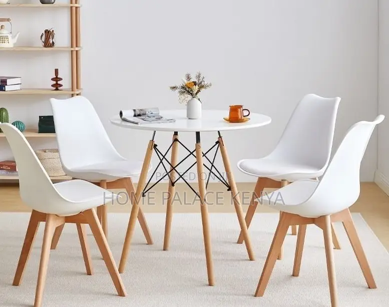 Dining Table: Solid Oak Round Table Base Dining Table