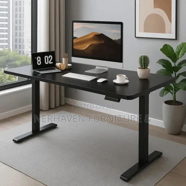 1.2m Electric Desk – Space-Saving Adjustable Workstation