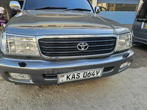 Toyota Land Cruiser 2002 Gray