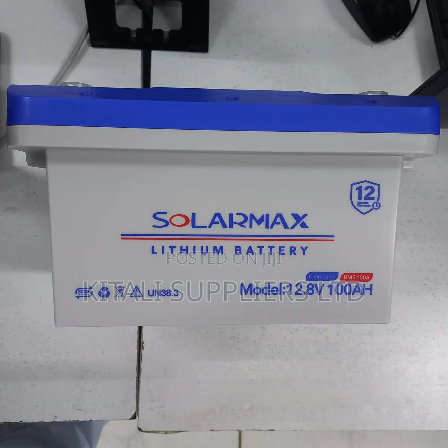 Solarmax 12.8v 100ah Lithium Iron Phosphate (Lifepo4)