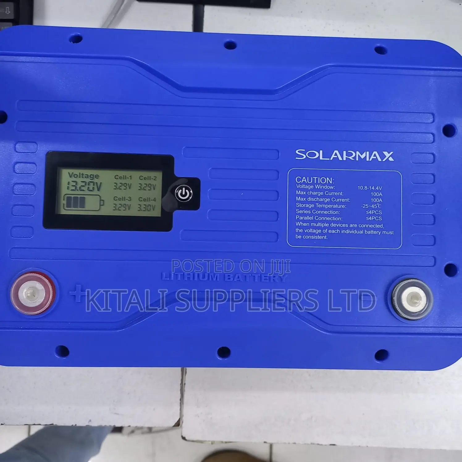 Solarmax 12.8v 100ah Lithium Iron Phosphate (Lifepo4)
