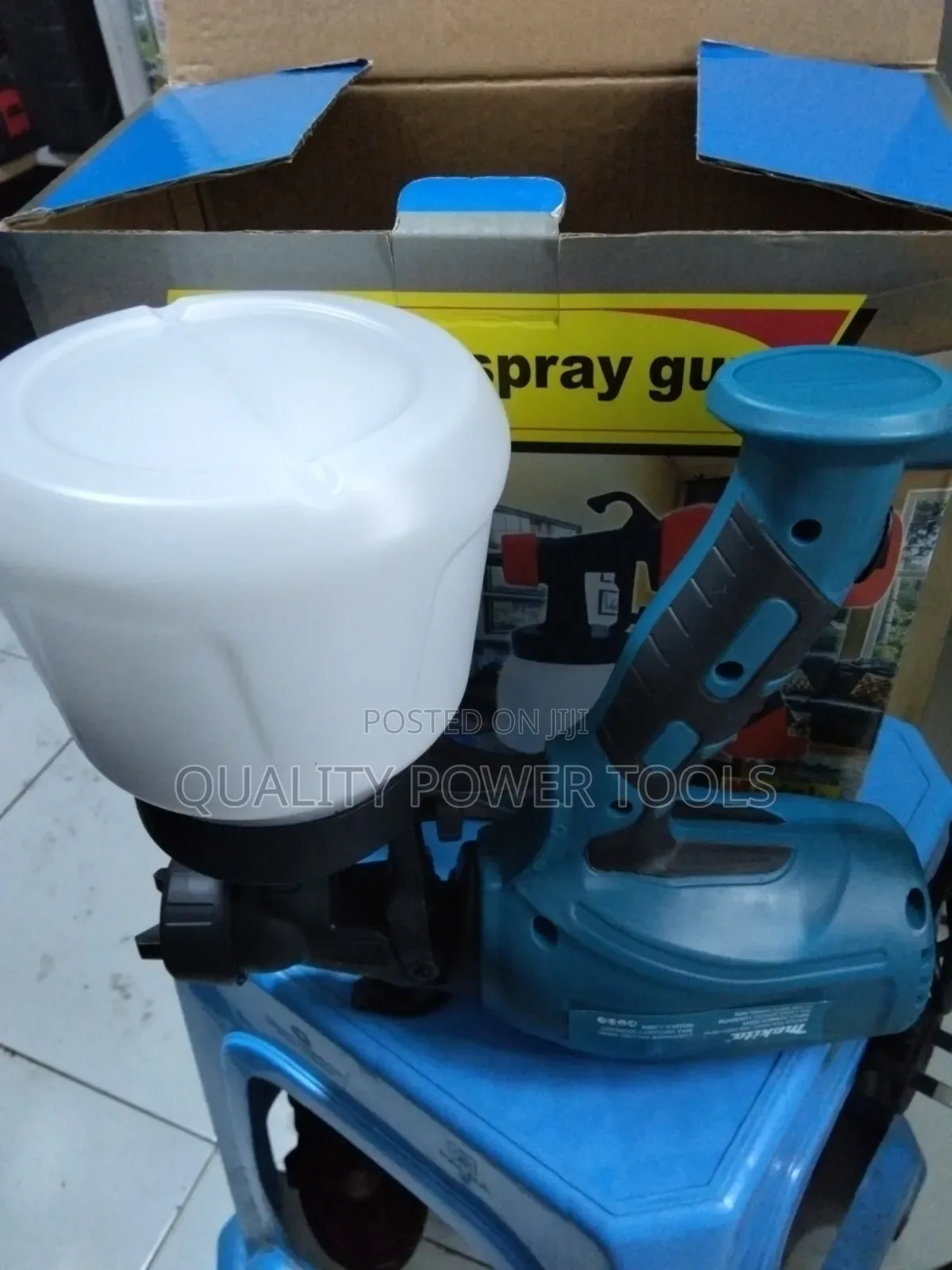 36v Cordless Paint Spray Gun – High-Performance Battery-Powered