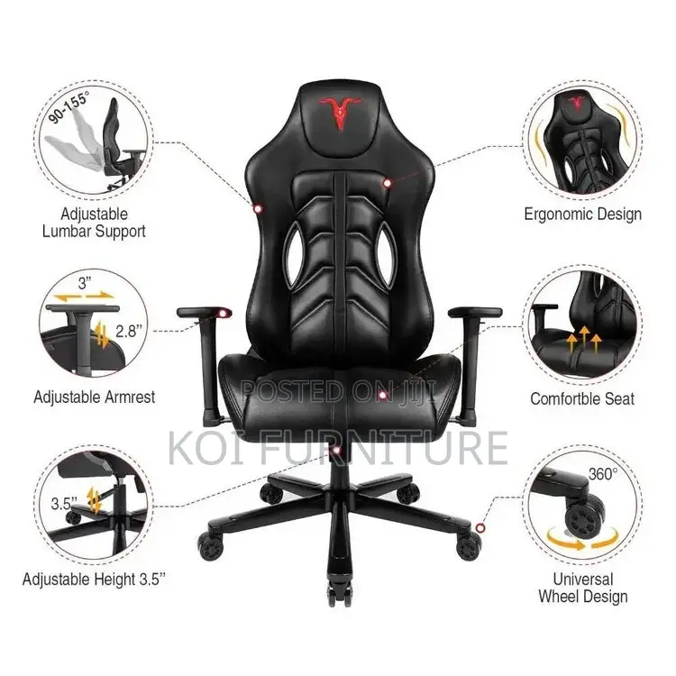 Office Chairs; Extreme Recliner Leather Studio Gaming Chairs