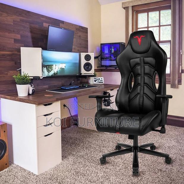 Office Chairs; Extreme Recliner Leather Studio Gaming Chairs - thumbnail 16