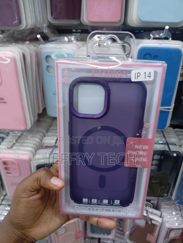 iPhone 14 Purple Translucent Case