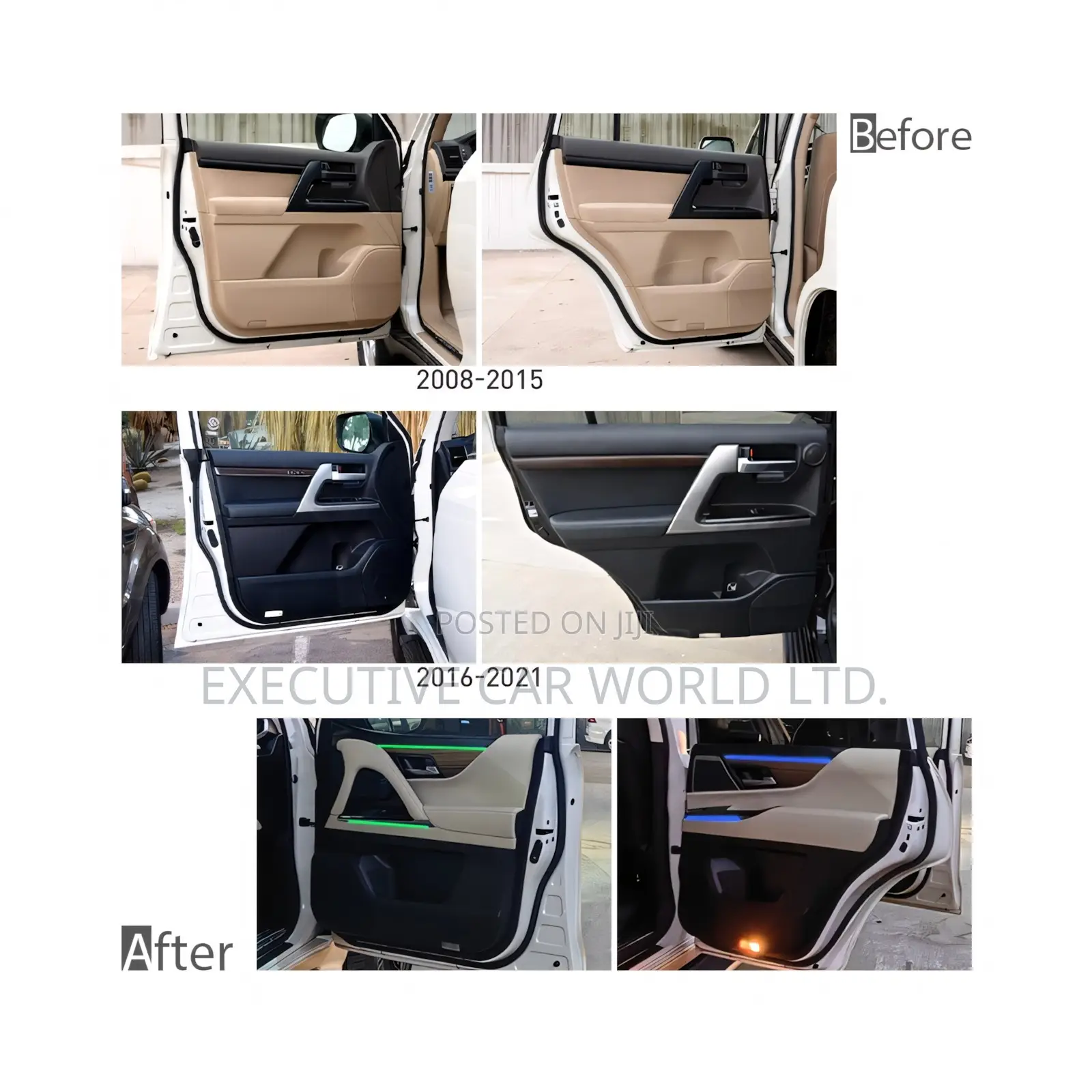 Toyota Land Cruiser 200 to Lc300 1:1 Full Interior Conversion Kit
