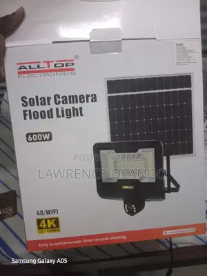 Alltop 4g Solar CCTV Camera –360° Rotation
