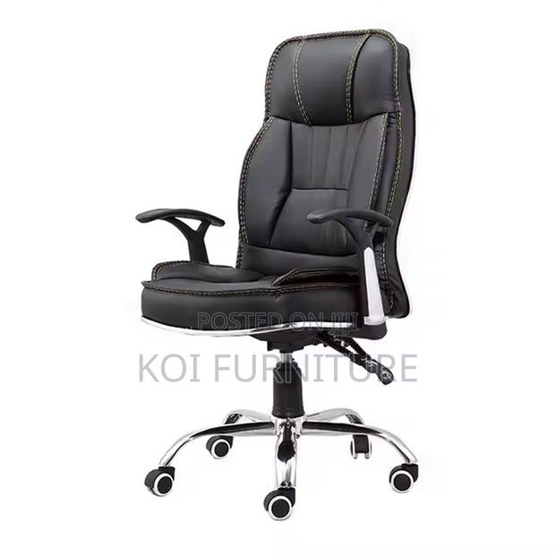 Office Chairs; Leather Reclining Office Chairs - thumbnail 3