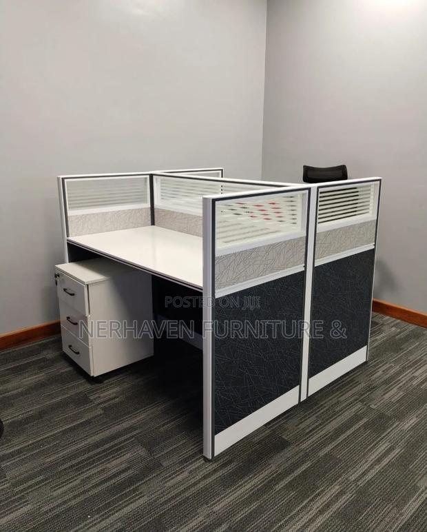 Imported 2-Way Workstation – Space-Saving Workstation for Two Users