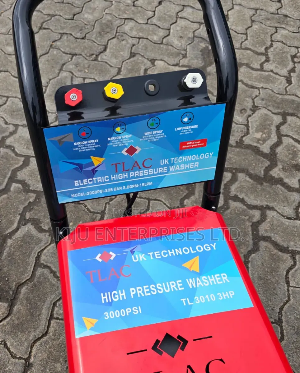 Tlac 3000 Psi Electric High Pressure Washer 3hp | Commercial Car Wash