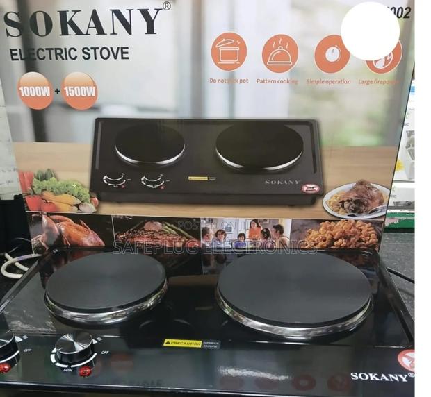 Sokany Double Gas Stove Back in Stock