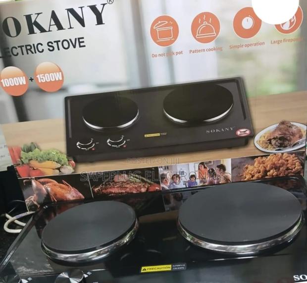 Sokany Double Burner Stove Only Ksh. - main view