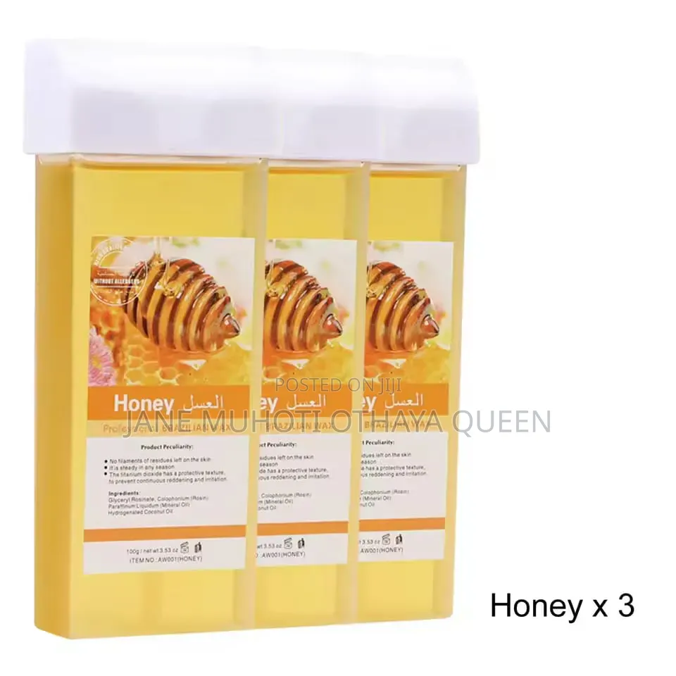 *Painless Roll-on Wax Depilatory Honey Aloe Vera Wax