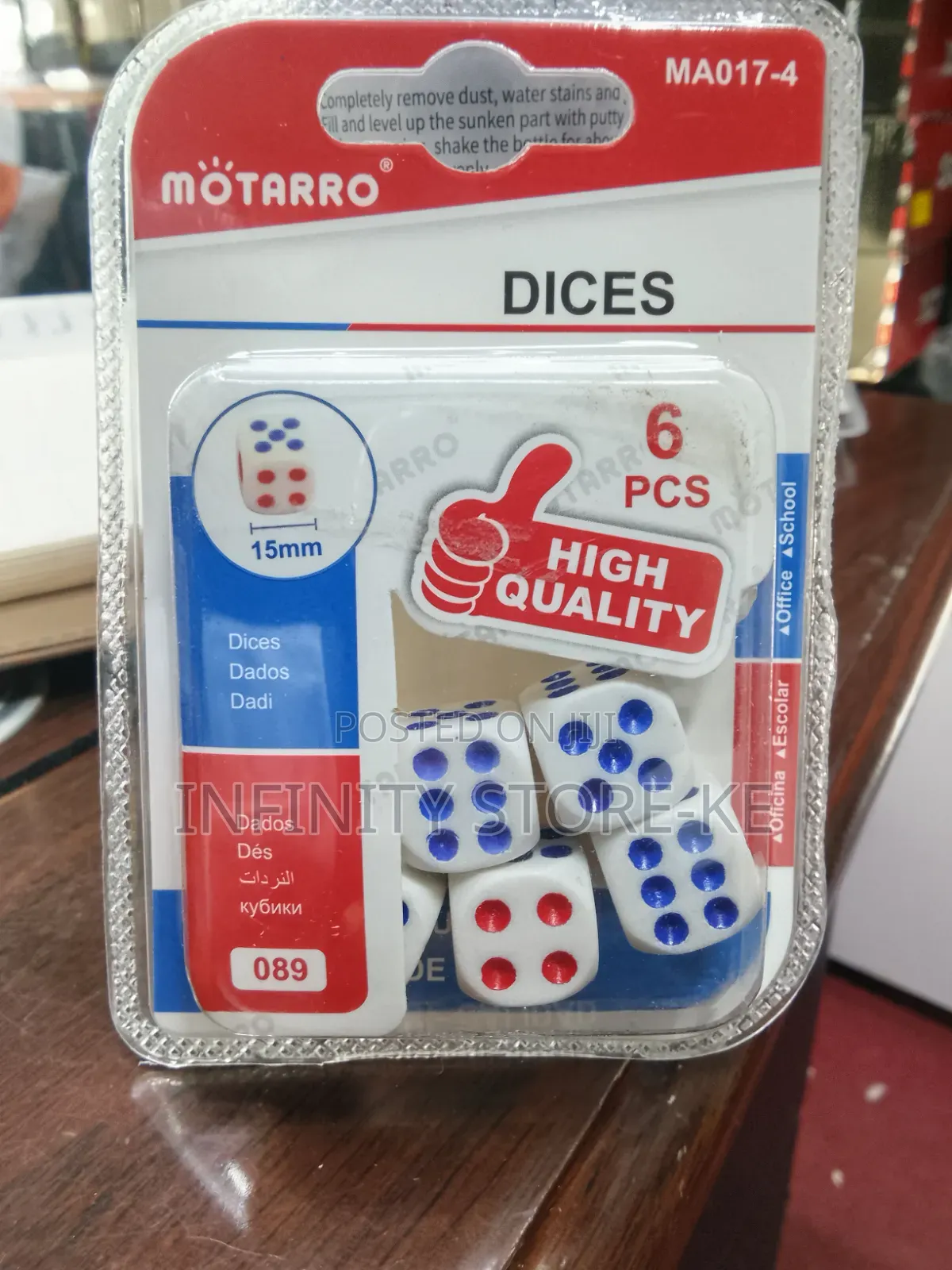 6 PCS High Quality Dices