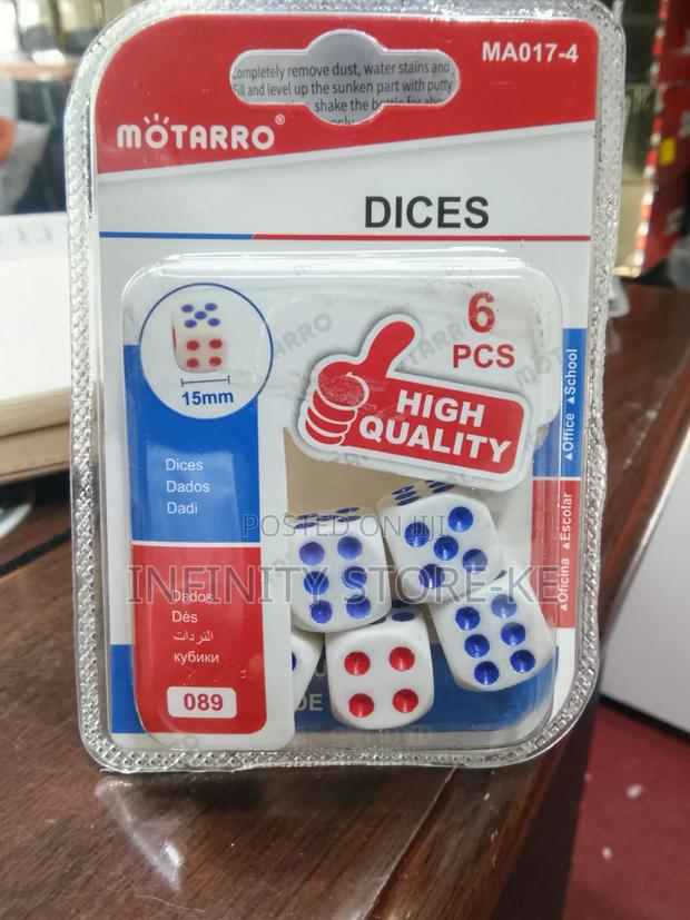 6 PCS High Quality Dices - main view