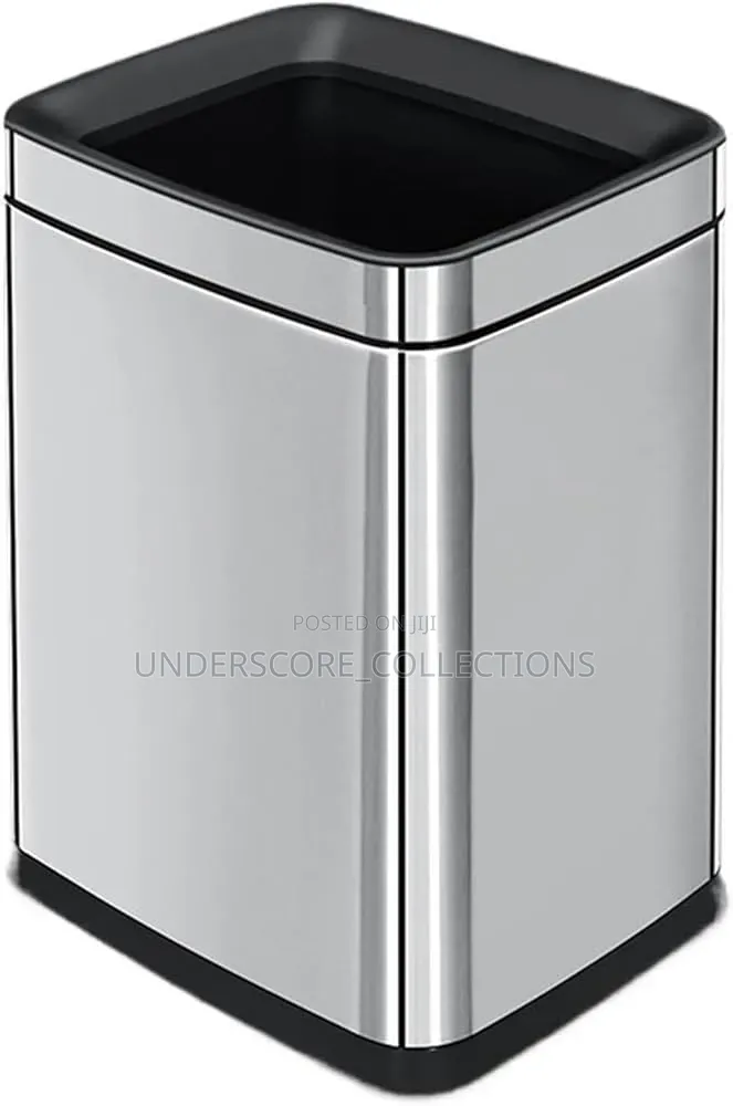 15l Stainless Steel Dustbin.