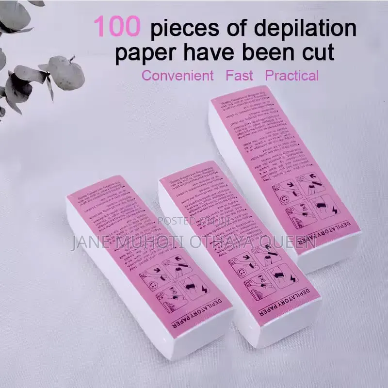 *Non Woven Fabric Hair Removal Wax Paper