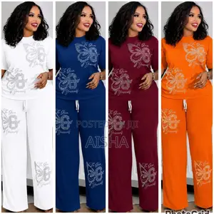 Women’S 2-Piece Butterfly Print Lounge Set