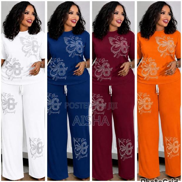 Women’S 2-Piece Butterfly Print Lounge Set
