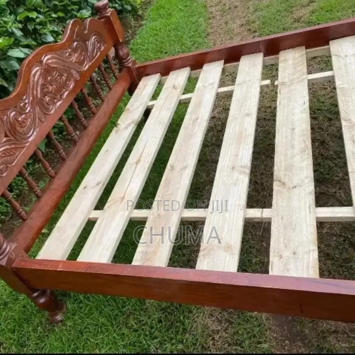4×6 Hardwood Bed