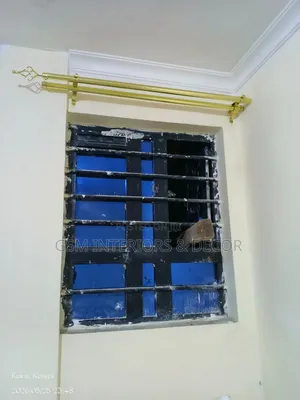 Pure Gold Curtain Rods in Gold Coating