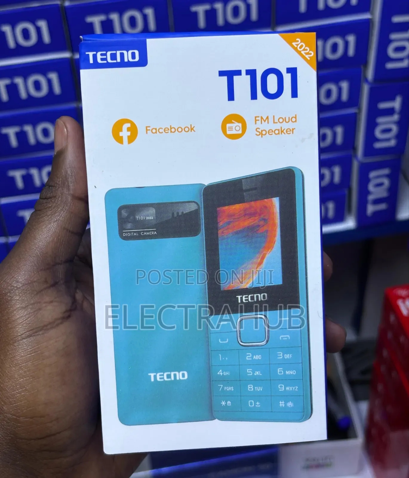 New Tecno T101 Black
